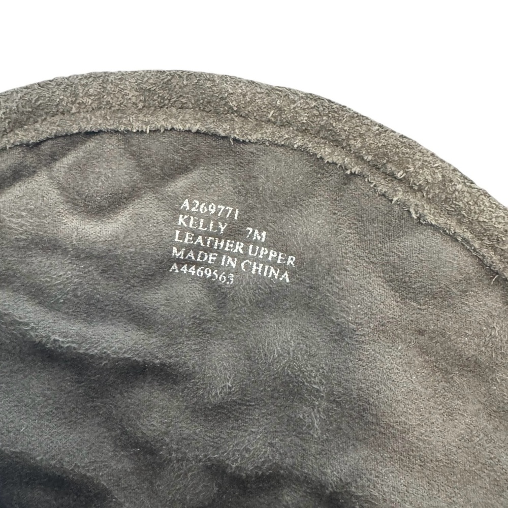 Isaac Mizrahi Kelly Quilted Heel Bootie Grey Suede - Leather Size 7 Women’s - Picture 12 of 13
